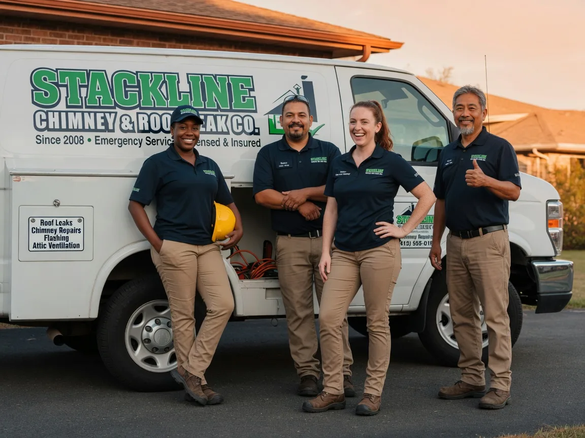Chimney flashing repair company in Warwick, MA